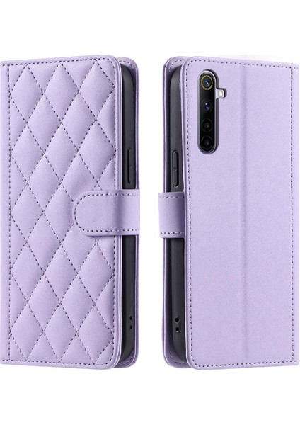 Realme 6 Pro Için Telefon Kılıfı Kart Yuvaları Tutucu Manyetik El Kayışı Flip (Yurt Dışından) indirimleri