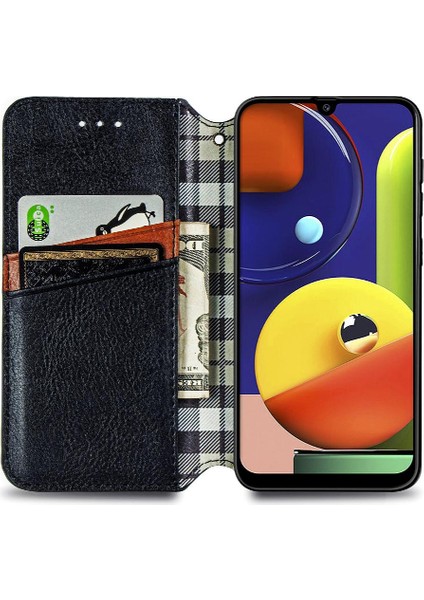 Samsung Galaxy Agalaxy Deri Kılıf Için Zarif Iş Cüzdan Flip Case (Yurt Dışından)