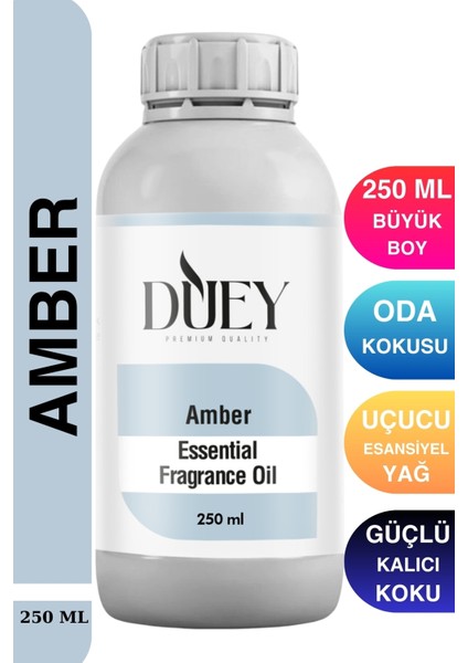 Amber Uçucu Yağ 1000 ml Mum Esansı, Oda Kokusu, Hava Nemlendiricisi, Çamaşır Kurutma Topu