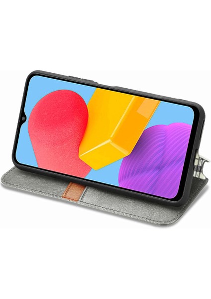Samsung Galaxy M13 4g Zarif Iş Deri Kılıf Kapak Çevirin (Yurt Dışından) indirimleri