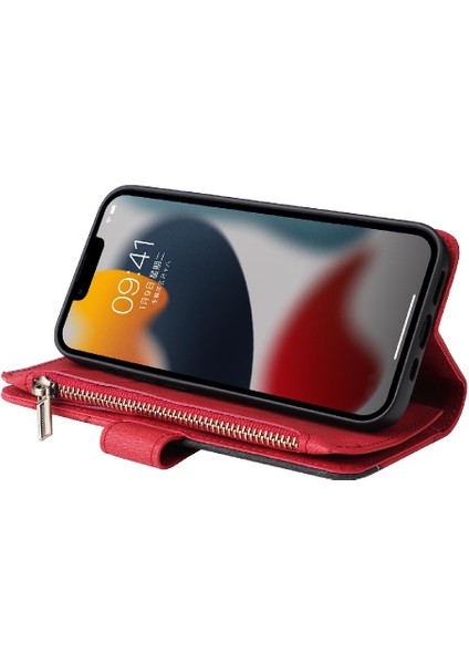 Kart Yuvası Standı Dokuz ile IPhone 14 Artı Kickstand Koruyucu Kılıf (Yurt Dışından)