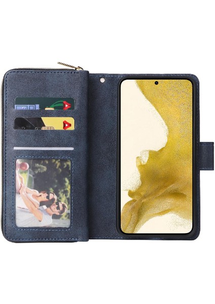 Samsung Galaxy S23 Artı Kart Tutucu Flip Kapak El Kayışı ile 9 (Yurt Dışından) modelleri