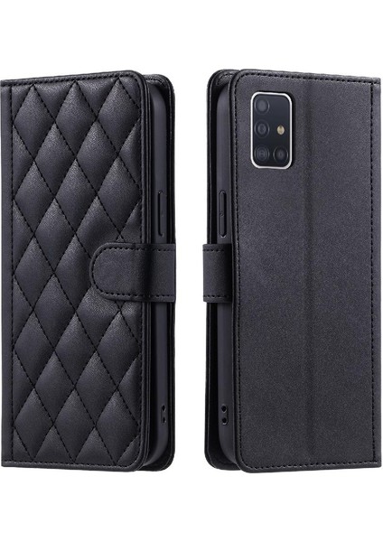 Samsung Galaxy A51 4g Kart Yuvaları Için Telefon Kılıfı Tutucu El Kayışı Flip (Yurt Dışından)