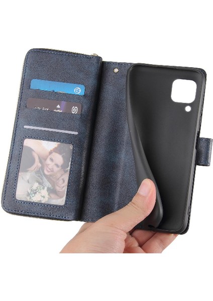 El Kayışı Kart Tutucu Fermuarlı Cep Cüzdan ile Huawei P40 Lite Için Kılıf (Yurt Dışından) fiyatları