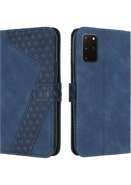 Samsung Galaxy S20 Artı Kickstand Flip Folio Cüzdan Kartı Için Telefon Kılıfı (Yurt Dışından)