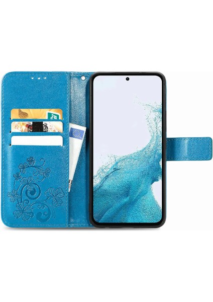 Samsung Galaxy A54 5g Kısa Kayış Deri Kılıf Kapak Kapak Dört (Yurt Dışından) fırsatları