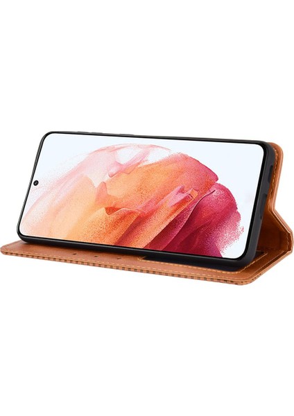 Samsung Galaxy S21 5g Manyetik Kapatma Pu Deri Cüzdan (Yurt Dışından) modelleri
