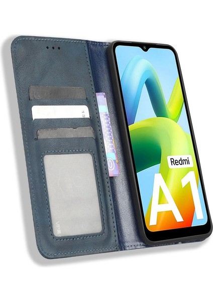 Xiaomi Redmi A2 Pu Deri Cüzdan Manyetik Kapatma Için Kılıf (Yurt Dışından)