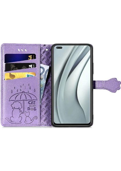 Infinix Not 8 Için Kılıf Kısa Kayış Darbeye Karikatür Hayvanlar Kapak Çevirin (Yurt Dışından)