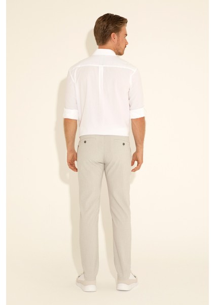 Erkek Gri Pantolon (Kanvas-Chino) 50283365-VR024