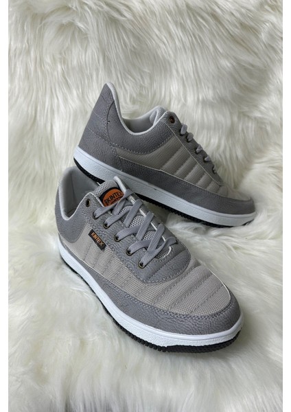 Günlük Erkek Sneaker Bağcıklı Hafif Rahat Fileli Hava Alabilen Yürüyüş Spor Ayakkabısı 014 indirimleri