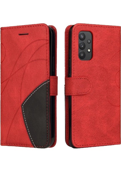 Kart Yuvası Standı ile Samsung Galaxy A32 4g Kickstand Koruyucu Kılıf (Yurt Dışından)