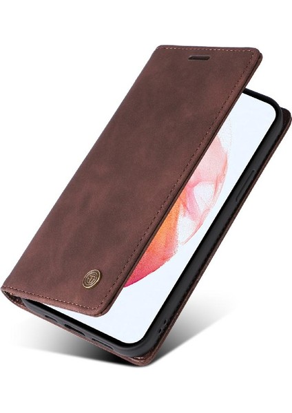 Samsung Galaxy S21 Cüzdan Için Flip Case Basit Iş Kapak Kılıfı (Yurt Dışından) indirimleri