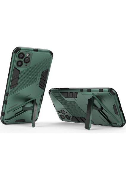 Iphone 11 Için Kılıf Pro Max Koruyucu Kapak Kickstand Sağlam Askeri (Yurt Dışından)