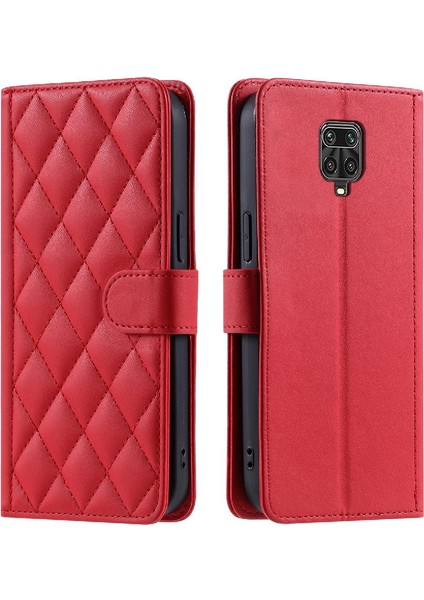 Telefon Kılıfı Için Xiaomi Redmi Not 9 Pro El Kayışı Kart Yuvaları Tutucu Flip (Yurt Dışından)