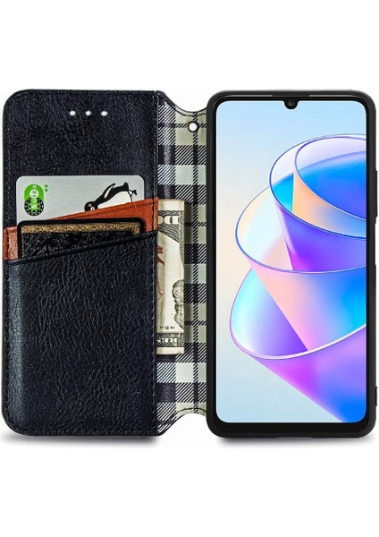 Mays Boutique Huawei Onur X7A Cüzdan Fonksiyonu Için Kılıf Deri Kılıf Moda Tasarımı (Yurt Dışından)