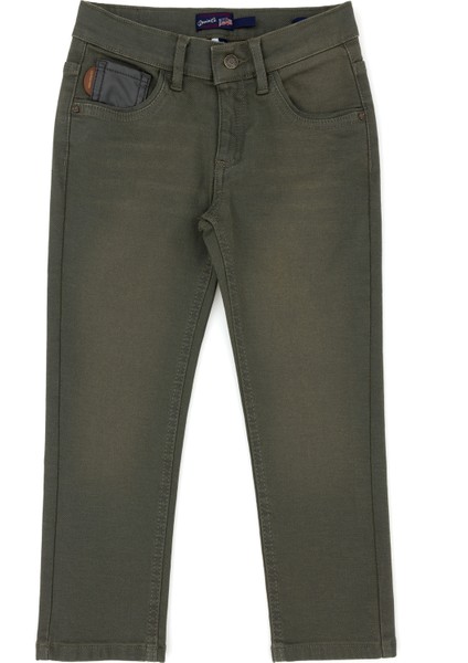 U.S. Polo Assn. Erkek Çocuk Yeşil Jean Pantolon 50283913-DN0030