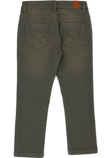 U.S. Polo Assn. Erkek Çocuk Yeşil Jean Pantolon 50283913-DN0030