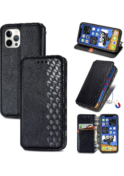 Apple IPhone 12 Pro Kılıf Için Kılıf Zarif Iş Kapak Çevirin (Yurt Dışından)
