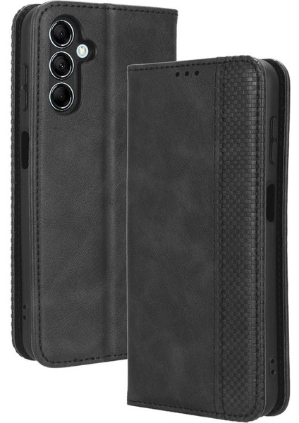 Samsung Galaxy M54 Manyetik Kapatma Cüzdan Pu Deri Kılıf (Yurt Dışından)