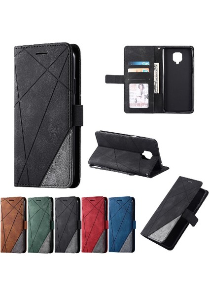 Xiaomi Redmi Not 9s/not 9 Pro Cüzdan Flip Folio Darbeye Pu (Yurt Dışından)