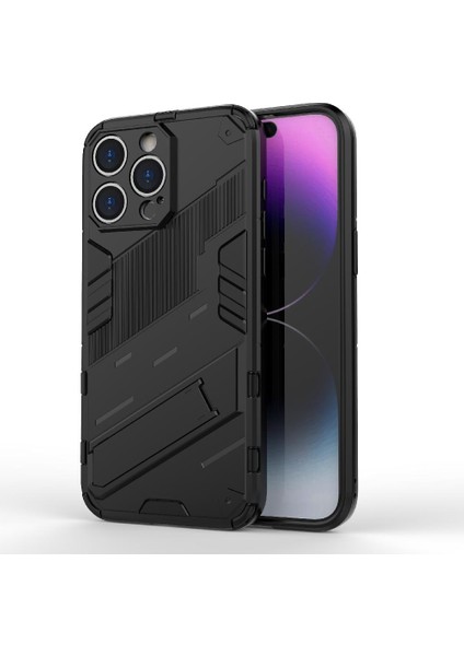 Iphone 14 Için Kılıf Pro Max Kickstand Sağlam Askeri Koruyucu Kapak (Yurt Dışından)