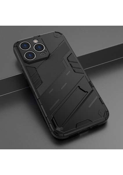 Iphone 14 Için Kılıf Pro Max Kickstand Sağlam Askeri Koruyucu Kapak (Yurt Dışından)