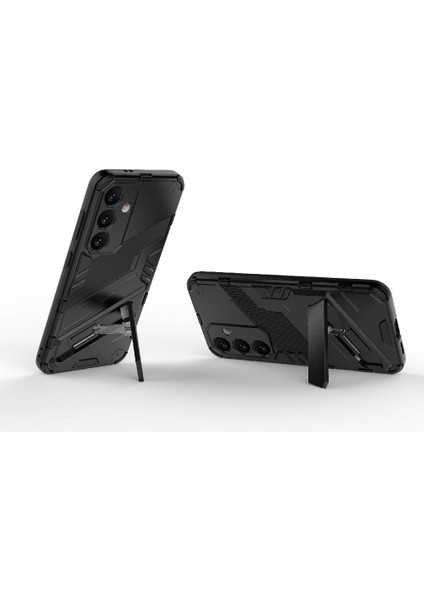 Mays Boutique Samsung Galaxy S24 5g Kickstand Koruyucu Kapak Sağlam Askeri (Yurt Dışından)