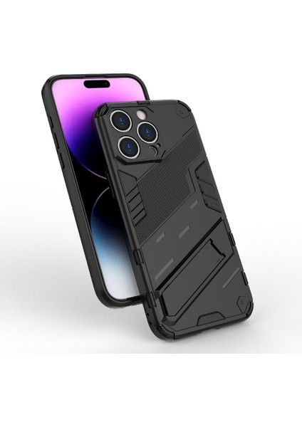 Iphone 14 Için Kılıf Pro Max Kickstand Sağlam Askeri Koruyucu Kapak (Yurt Dışından)