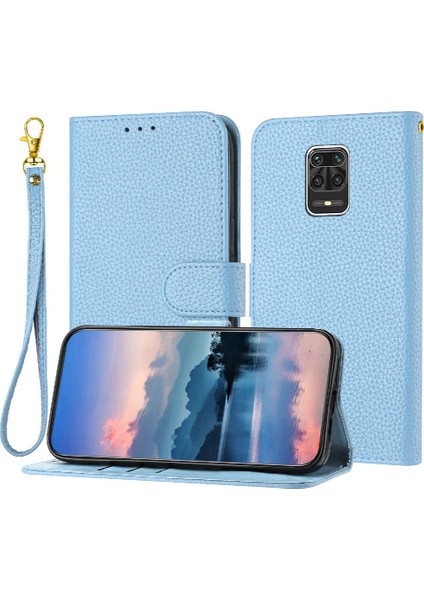 Telefon Kılıfı Için Xiaomi Redmi Not 9s/not 9 Pro Pu Deri Kart Yuvaları Tutucu (Yurt Dışından)