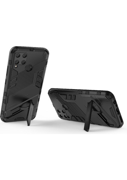 Realme C15 Sağlam Askeri Kickstand Koruyucu Kapak Için Kılıf (Yurt Dışından) indirimleri