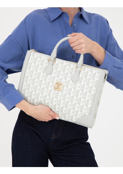 Kadın Gri Evrak Çantası 50290022-VR024 fiyatları