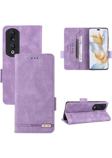 Onur 90 Pro Deri Folio Flip Case Için Kılıf Kart ile Tam Koruma (Yurt Dışından)