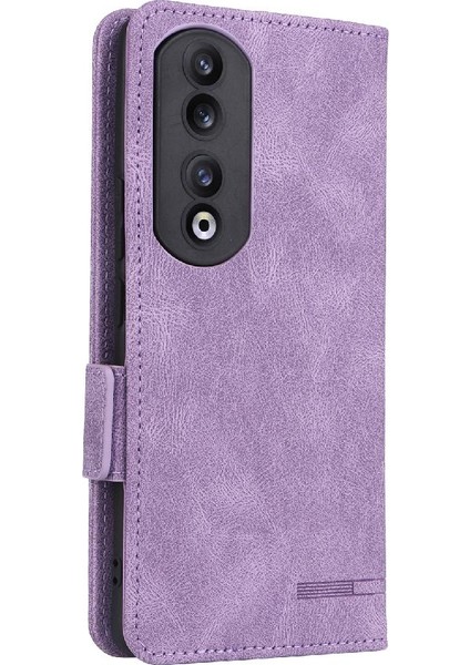 Onur 90 Pro Deri Folio Flip Case Için Kılıf Kart ile Tam Koruma (Yurt Dışından)