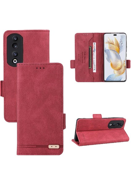 Onur 90 Pro Deri Folio Flip Case Için Kılıf Kart ile Tam Koruma (Yurt Dışından)