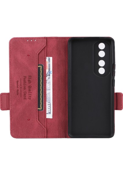 Onur 90 Pro Deri Folio Flip Case Için Kılıf Kart ile Tam Koruma (Yurt Dışından)