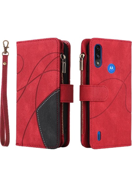 Motorola Moto E7 Güç Kart Yuvası Standı Kickstand Koruyucu (Yurt Dışından)