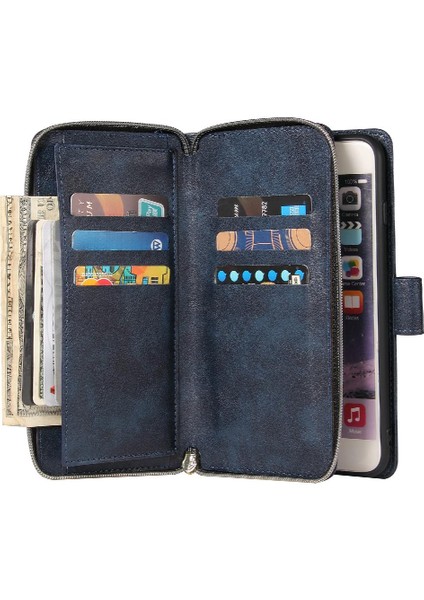 Iphone 6 Için Kılıf Artı/6s Artı Kart Tutucu ile El Kayışı Kapak Kılıfı (Yurt Dışından) indirimleri
