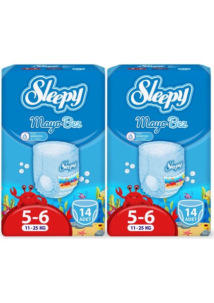 Mayo Külot Bez 6 Numara Xlarge 2'li Paket 28 Adet