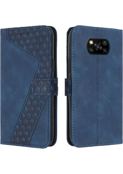 Xiaomi Poco X3/x3 Pro/x3 Nfc Cüzdan Manyetik Kickstand Flip Için Telefon Kılıfı (Yurt Dışından)