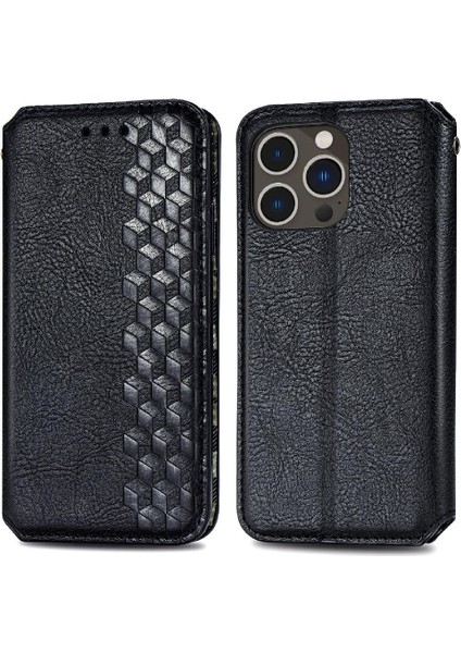 Apple IPhone 14 Pro Kılıf Için Kılıf Zarif Iş Kapak Çevirin (Yurt Dışından)