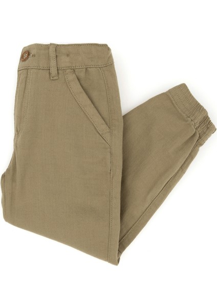 U.S. Polo Assn. Erkek Çocuk Haki Pantolon (Kanvas-Chino) 50282990-VR027