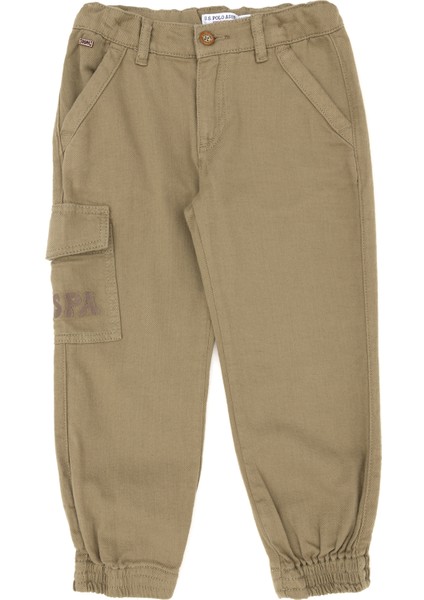 U.S. Polo Assn. Erkek Çocuk Haki Pantolon (Kanvas-Chino) 50282990-VR027