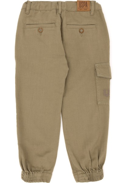 U.S. Polo Assn. Erkek Çocuk Haki Pantolon (Kanvas-Chino) 50282990-VR027