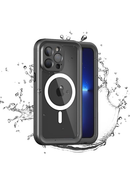 Iphone 13 Için Kılıf Pro IP68 Su Geçirmez Tam 12FT Askeri Darbeye Vaka (Yurt Dışından)