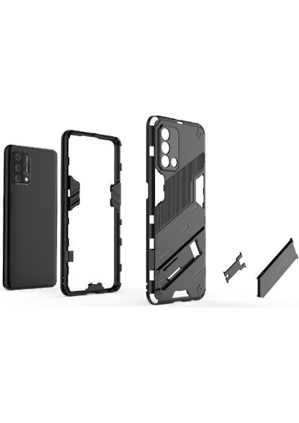Oppo A74 4g Sağlam Askeri Koruyucu Kapak Kickstand Için Kılıf (Yurt Dışından)