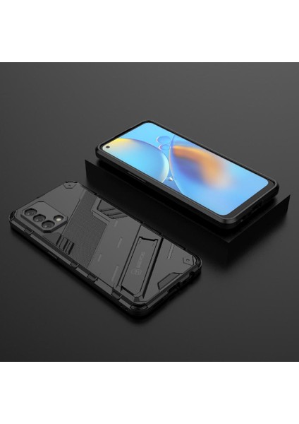 Oppo A74 4g Sağlam Askeri Koruyucu Kapak Kickstand Için Kılıf (Yurt Dışından)