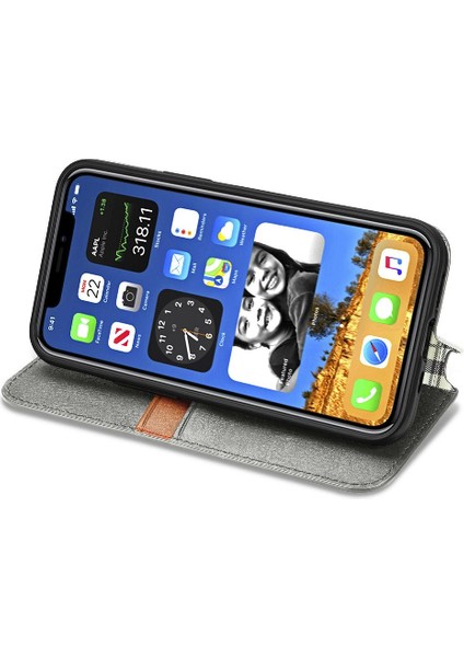 Apple IPhone 12 Pro Kılıf Için Kılıf Zarif Iş Kapak Çevirin (Yurt Dışından)