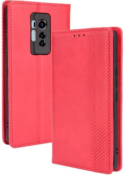 Tecno Phantom x Manyetik Kapatma Cüzdan Pu Deri Için Kılıf (Yurt Dışından)