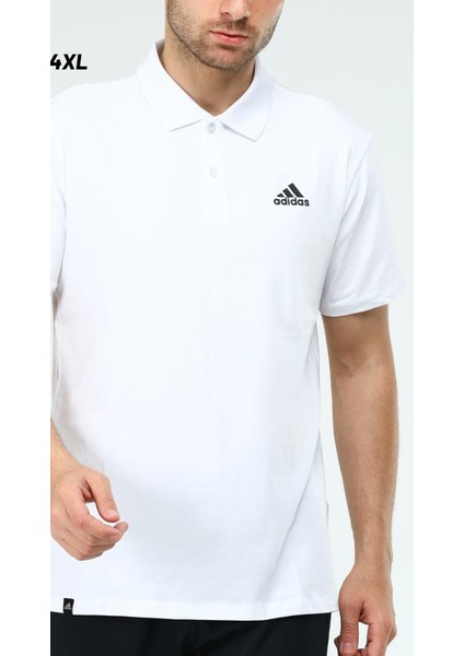 Adidas EF-3985 Erkek Battal Pamuklu Cotton Polo Yaka T-Shirt